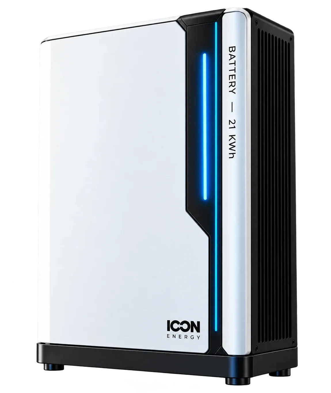 Batería ICON Energy 21, acabado blanco premium