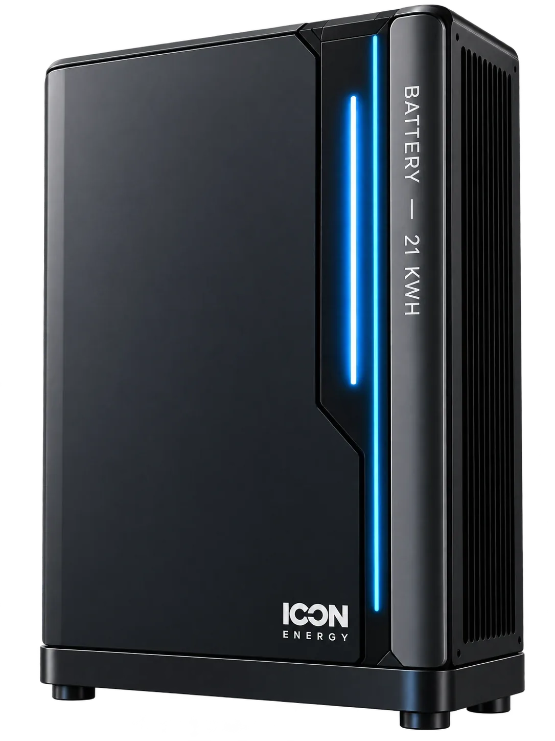 Batería ICON Energy 21 kWh, acabado negro mate